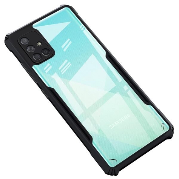 Mobile Cover for Samsung Galaxy A71 (Polycarbonate_Matte Black)