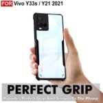 Back Case Cover for Vivo Y33s / Vivo Y21 2021 | Compatible for Vivo Y33s / Vivo Y21 2021 Back Case Cover | Clear Case