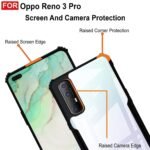 Back Case Cover for Oppo Reno 3 Pro | Compatible for Oppo Reno 3 Pro Back Case Cover | 360 Degree Back Cover | Clear