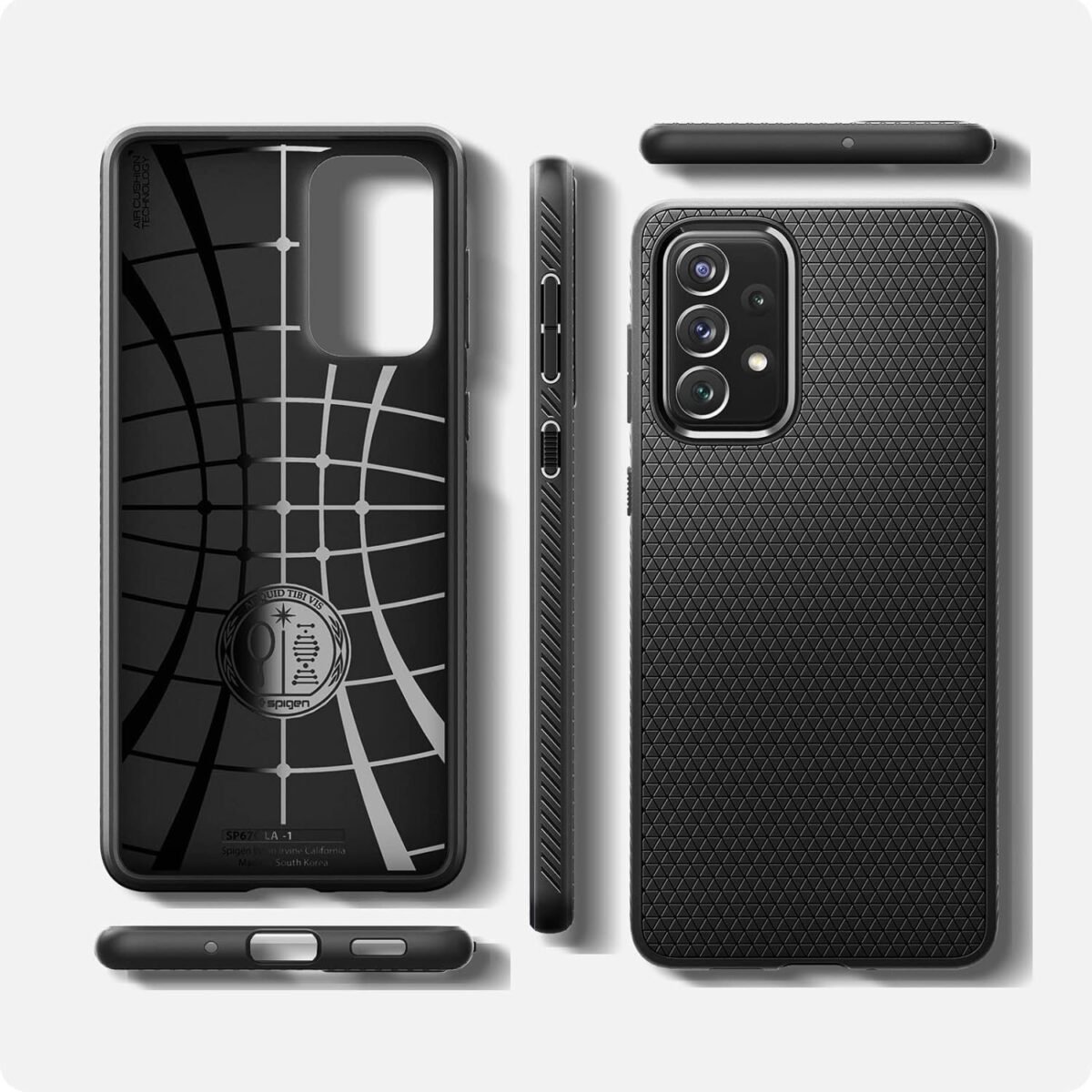 TPU + PC Ultra Hybrid Back Cover Compatible for Samsung Galaxy A73 5G (Crystal Clear)