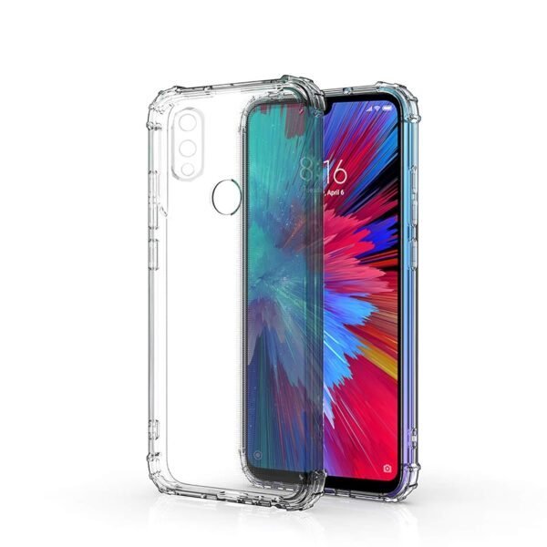 Bumper Case for Redmi Note 7 (Plastic | Clear)