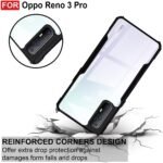 Oppo Reno 3 Pro with Camera Protection | (TPU + PC | Matte Black) - Eagle