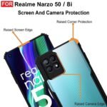 Back Case Cover for Realme Narzo 50 4G / Realme 8i | Compatible for Realme Narzo 50 4G / Realme 8i Back Case Cover |