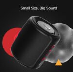 boAt Stone 352 Bluetooth Speaker with 10W RMS Stereo Sound, Up to 12H Total Playtime, Multi-Compatibility Modes and Type-C Charging(Raging Black)