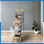 KRY The Next Trend Cameo 6 Step Heavy Duty Steel Ladder with Wide Steps and Top Platform with Anti Slip and Anti Skid Shoes