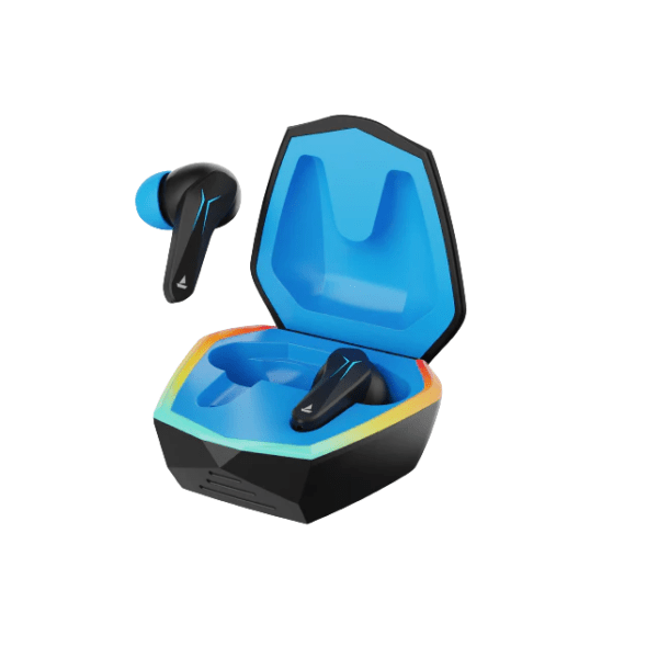 boAt Immortal 128 Gaming Earbuds with Super Low Latency, RGB Lights, BEAST Mode, 40 Hours Playback, ENx™ Technology (Black Sabre)