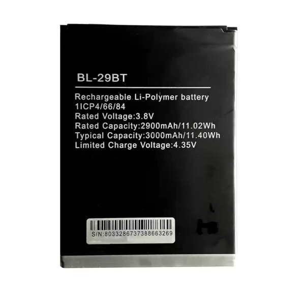 Original BL-29BT Battery for Tecno Spark Go/Spark 4 Air / KC1 / KC1J Smartphone | Fast Charging Support, 100% Back Up, Guaranteed High Performance |