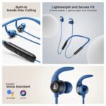 boAt Rockerz 255 Neo in-Ear Bluetooth Neckband with Mic with ENx Tech, Smart Magnetic Buds, ASAP Charge, Upto 25 Hours Playback, 12MM Drivers, Beast Mode