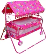 Baby Love Infant & Toddler Beds Baby Foldable Cradle Jhula Palna for New Born Baby