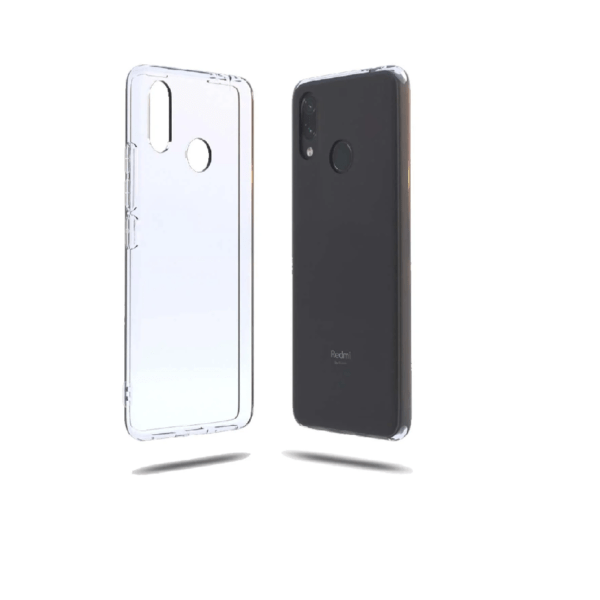 Transparent Redmi Note 7 Back Cover | Shockproof Durble Soft TPU Redmi Note 7 Clear Case | Ultra Hybrid Clear Camera