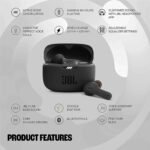 JBL Tune 230NC ANC Earbuds | 40 Hrs Playtime | Fast Charging | 4 Calling Mics | BT Version 5.2 | (3 Color Options)