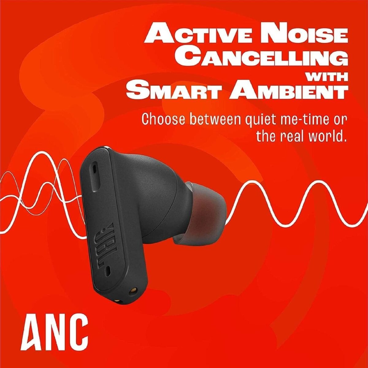 JBL Tune 230NC ANC Earbuds | 40 Hrs Playtime | Fast Charging | 4 Calling Mics | BT Version 5.2 | (3 Color Options)