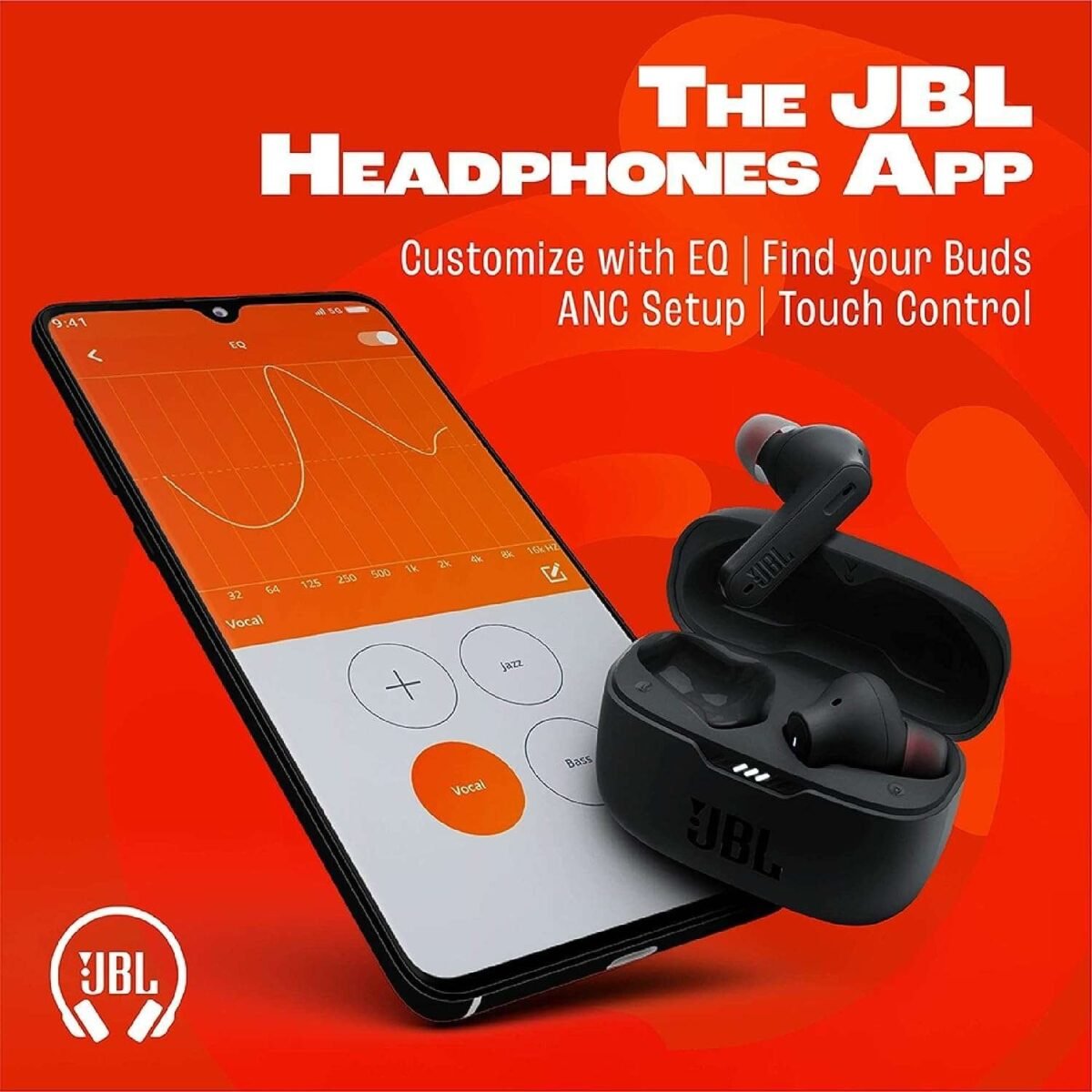 JBL Tune 230NC ANC Earbuds | 40 Hrs Playtime | Fast Charging | 4 Calling Mics | BT Version 5.2 | (3 Color Options)