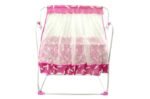 BabyLuv |New Born Baby Cradle | Swing Cradle/Jhula for Toddler Baby Bassinet Sleeping Bed & Crib with Mosquito Net for Baby Boys