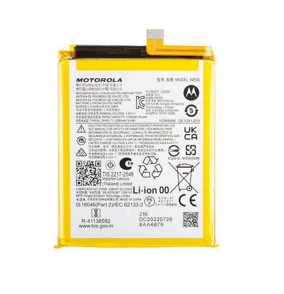 Original NE50 Battery for Moto G72 / G82 / G62 / G52 Smartphone | Fast Charging Support, 100% Back Up, Guaranteed High Performance