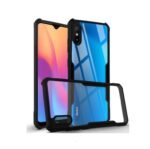 Hard PC Crystal Bumper Shockproof Back Cover Case for Xia   Mi Redmi 9A with Camera Protection (Matte Black)