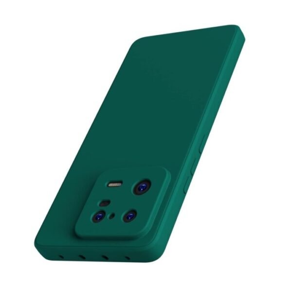 Lens Protective Flexible Back Cover for Xia   13 PRO (5G) | Slim Silicone with Soft Lining Shockproof Full Body