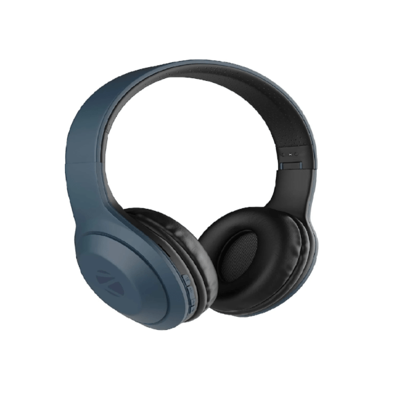 ZEBRONICS Zeb Duke 101 Wireless Headphone with Mic, Supporting Bluetooth 5.0, AUX Input Wired Mode, mSD Card Slot, Dual Pairing,