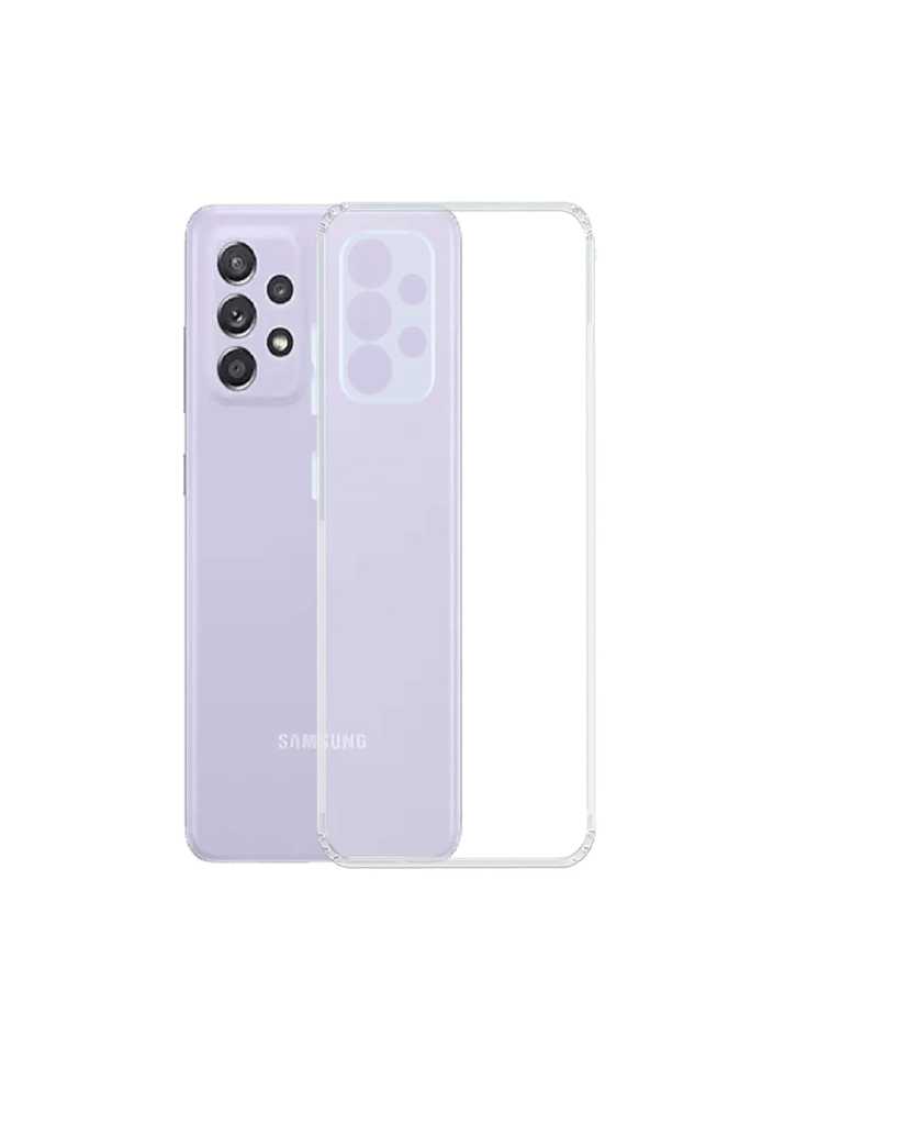 Silicone Transparent Back Cover for Samsung A72 | Shockproof Bumper Corner with Ultimate Protection