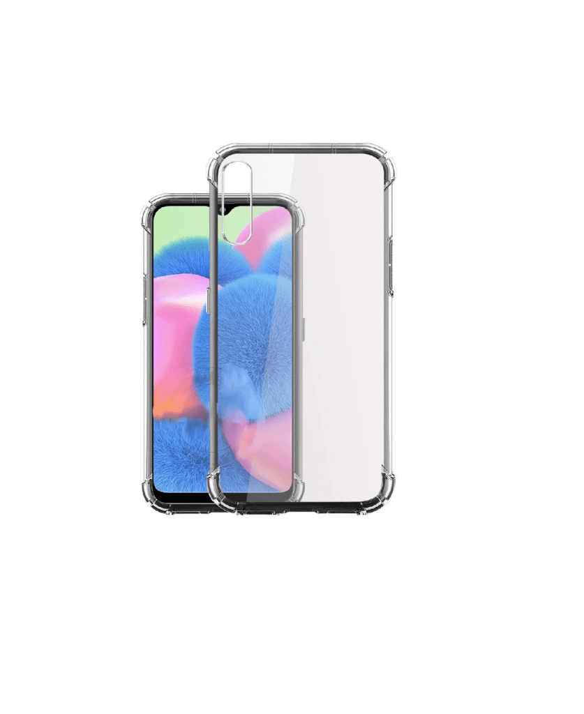 Samsung Galaxy A50 |  Soft Silicone Shockproof Bumper Case Back Cover  (Transparent)