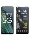 D+ Matte Tempered Glass With 18H Hardness For Realme Narzo 30 5G | Full screen Coverage (PACK OF 1)