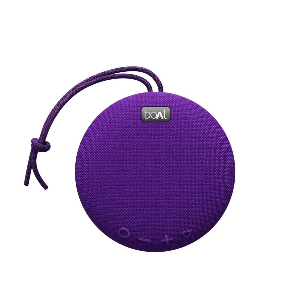 boAt Stone 190, Wireless Portable Speaker with 52mm Dynamic Driver, Up to 4hrs Nonstop Playback, IPX 6 Water Resistant (Purple)