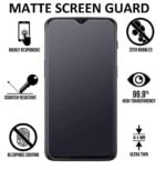 Anti Glare Matte Screen Protector for Oppo F19, Oppo F19 Pro Plus, Oppo F19 Pro, Oppo F19S Black (Pack of 1)