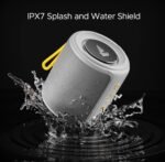 boAt Stone 352 Bluetooth Speaker with 10W RMS Stereo Sound, IPX7 Water Resistance, TWS Feature, Up to 12H Total Playtime, Type-C Charging (Grey)