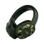 boAt Rockerz 550 Over Ear Bluetooth Headphones with Upto 20 Hours Playback, 50MM Drivers, Soft Padded Ear Cushions (Army Green)