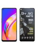 D+ Matte Tempered Glass With 18H Hardness For Oppo F19 Pro Plus |  Full screen Coverage - 6.43 inch (PACK OF 1)