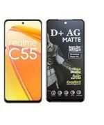 D+ Matte Tempered Glass With 18H Hardness For Realme C55 | Full screen Coverage - 6.72 inch (PACK OF 1)