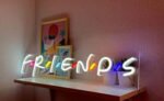 Friends Led Neon Sign,Custom Gifts For Your Friend,Custom Graduation Gifts,Custom Led Neon Wall Decor,Custom Welcome Party Neon Light [ 8" X 24" ]