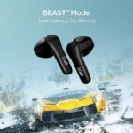 boAt Airdopes Atom 81 Pro Truly Wireless in Ear Ear Buds W/100Hrs of Playtime, 4 Mics with Enx, Beast Mode with 50Ms Low Latency, 13Mm Drivers, Iwp Tech, ASAP Charge, (Black)