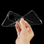 Ultra Clear Slim Anti-Slip Grip Soft Flexible Back Cover for vivo V40 5G / V2348 (Shockproof,Transparent)