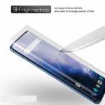 Premium Curved OG UV Tempered Glass for Honor 90 Edge to Edge Full Coverage Fingerprint and Oil Resistant with Advanced UV Glue and Easy Installation Kit