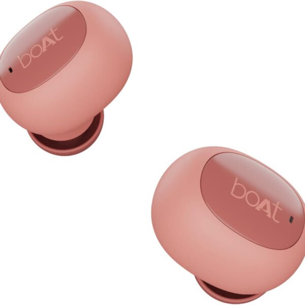 Boat Airdopes 121V2 | Wireless Bluetooth In Ear Earbuds with Upto 14 Hours Playback, 8MM Drivers, (Colour Pink)