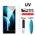 Premium UV Tempered Glass Design For Xiaomi Redmi Note 13 Pro Plus 5G Smartphone Advanced Border Less Full Edge | Screen Protector (Pack Of 1)