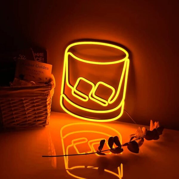 ICE CREAM SOFTY LED Neon Signs Light LED Art Decorative Sign - For Wall Decor, Home Restaurants, Wedding Birthday Party Decor