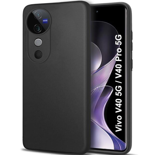 Sleek Back Cover Case for Vivo V40 / V40 Pro 5G | Slim Fit Protective Design | Ultra Matte Finish | Camera