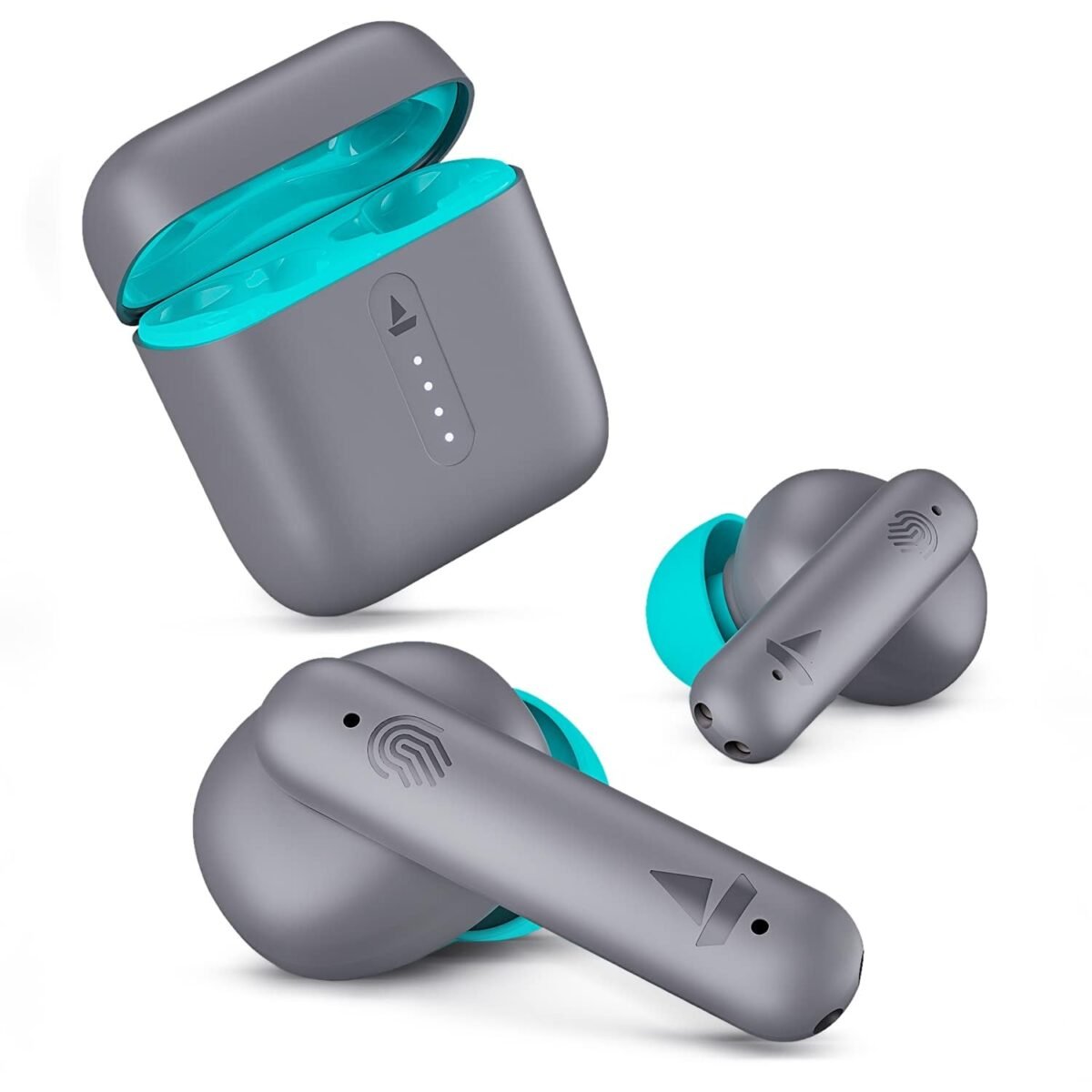 boAt Airdopes 148 Bluetooth Truly Wireless in Ear Earbuds with 45H Playtime,Low Latency Mode for Gaming, IPX4 Water Resistance, (Cyan Cider)