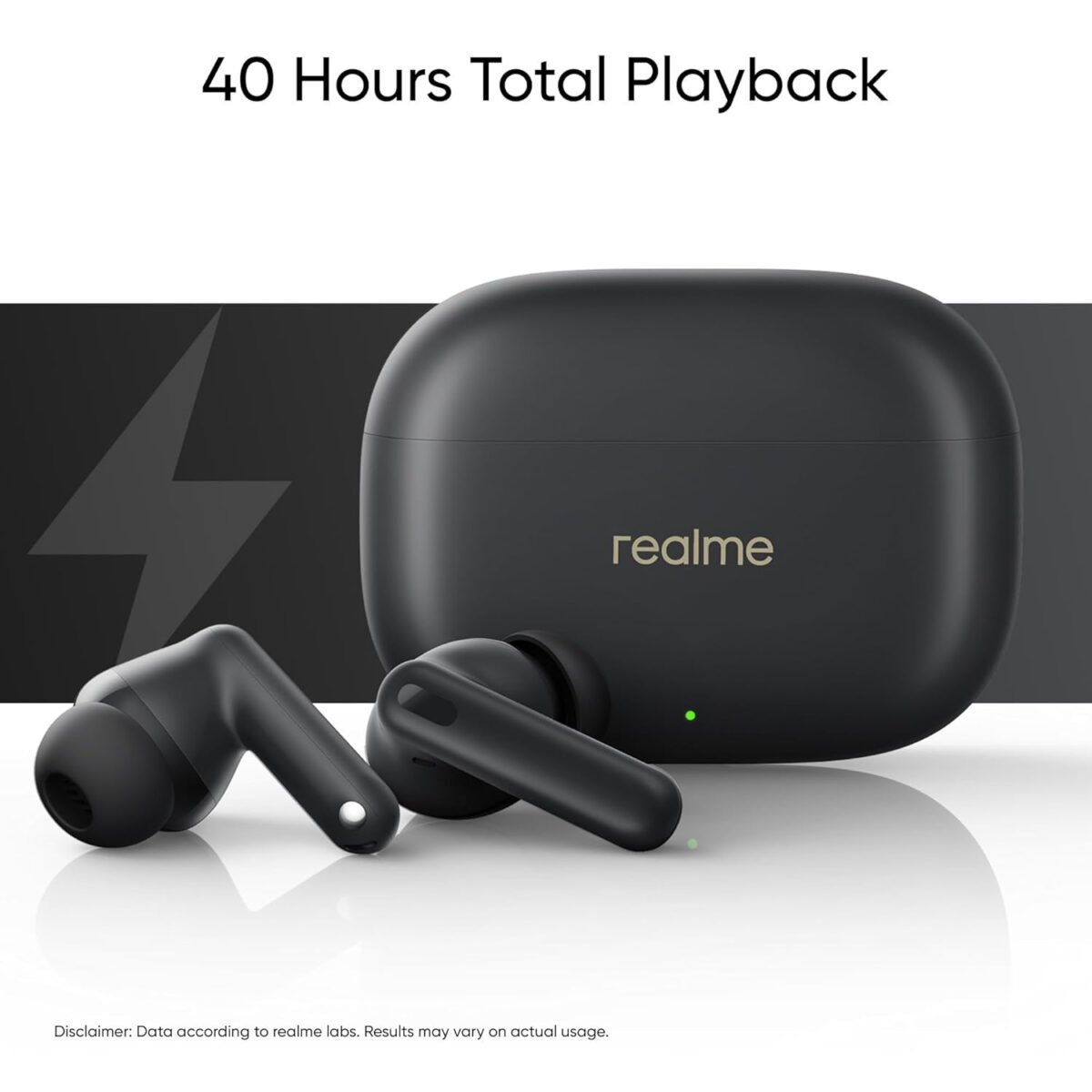 realme Buds T300 Truly Wireless in-Ear Earbuds with 30dB ANC, 360° Spatial Audio Effect, 12.4mm Dynamic Bass Boost Driver with