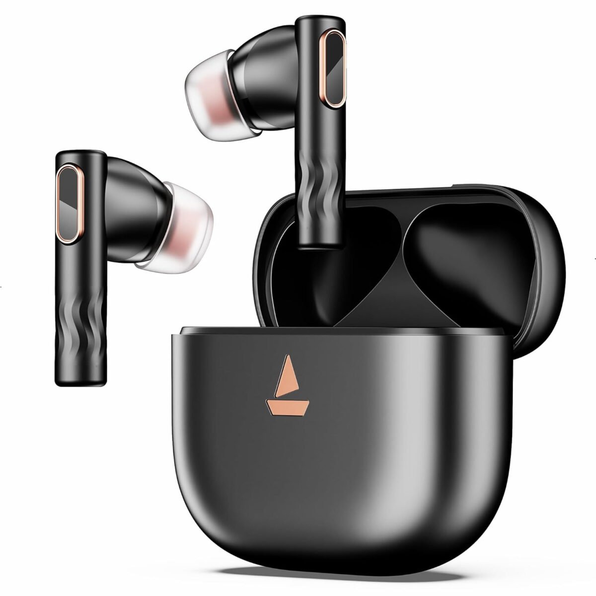 boAt Nirvana Nebula Truly Wireless in-Ear Earbuds w/Dolby Audio, ANC(Upto 35dB), 50 HRS Playback,6-Mic AI-ENx ,ASAP Charge (2 color options)