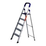 5 Step Ladder, Step Ladder, Non-Slip Household Ladder with Folding Safety, Step Stool, Folding Step Ladder