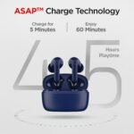 boAt Airdopes 131 Pro in Ear Earbuds | 55 Hours of battery life, IPX5 Sweat & Water Resistance (Royal Blue)