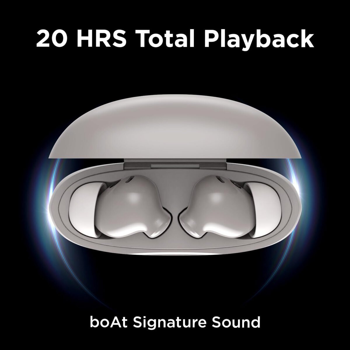 boAt Airdopes 183 in-Ear True Wireless Earbuds with ENx Tech, Beast Mode,  ASAP Charge, 20H Playtime, Bluetooth v5.2 (2 color options)