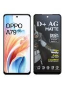 D+ Matte Tempered Glass With 18H Hardness For Oppo A79 5G | Full screen Coverage - 6.72 inch (PACK OF 1)