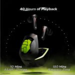 boAt Immortal 121 Hulk Edition in Ear TWS Gaming Earbuds with Beast Mode(40ms Low Latency), 40H Playtime, ASAP Charge (4 color options)