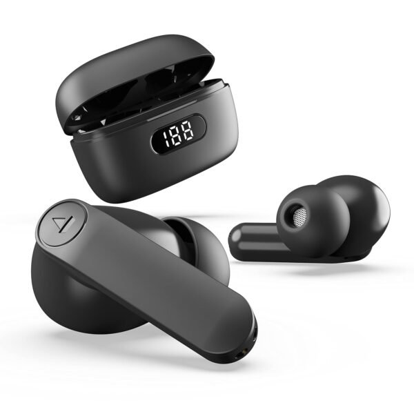 boAt Airdopes 183 in-Ear True Wireless Earbuds with ENx Tech, Beast Mode,  ASAP Charge, 20H Playtime, Bluetooth v5.2 (2 color options)