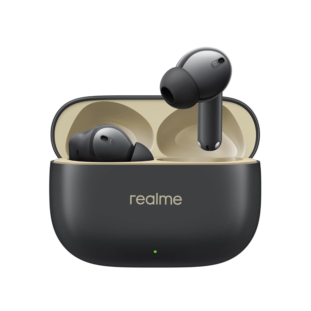 realme Buds T300 TWS earbuds with 40H Play time,30dB ANC, 360° Spatial Audio with Dolby Atmos, 12.4 mm Dynamic Bass Boost