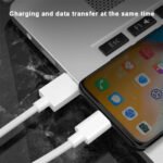 Realme 65W Super Vooc Charge, Data Sync Fast Charging Type-C Cable Compatible For Realme Xt, Realme Xt 730G, Realme X2 (Colour White)